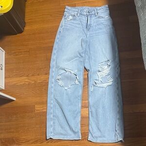 American Eagle Outfitters Light Blue Boyfriend Jeans